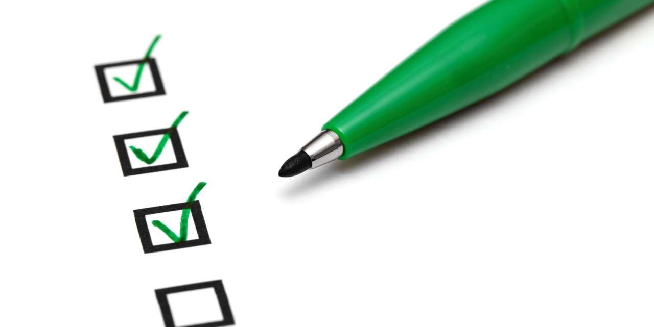 Checkbox with green tick