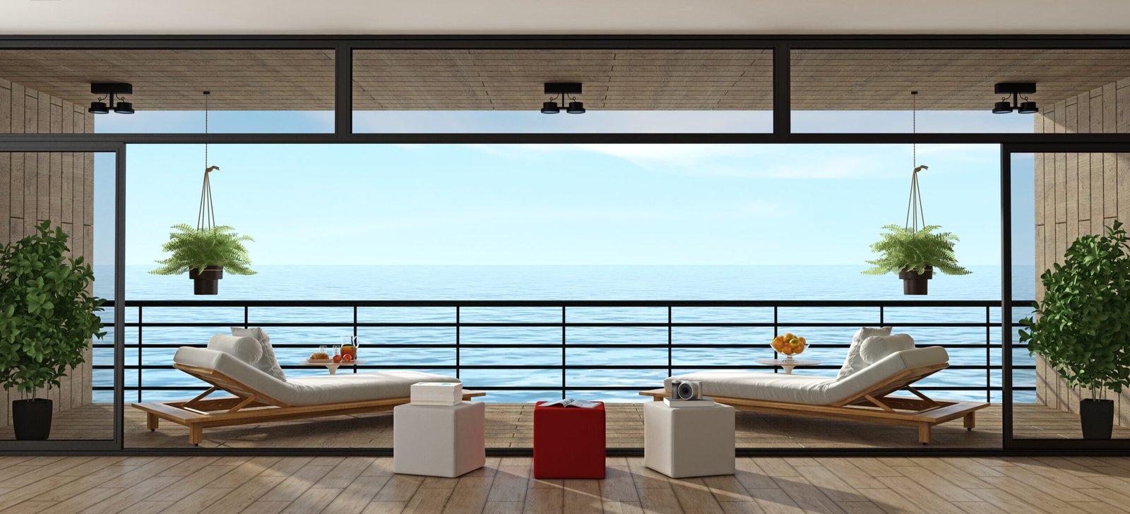 Off-plan villa with veranda
